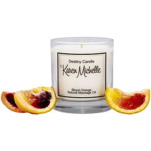 Blood Orange Scented Destiny Candle w/ Jewelry